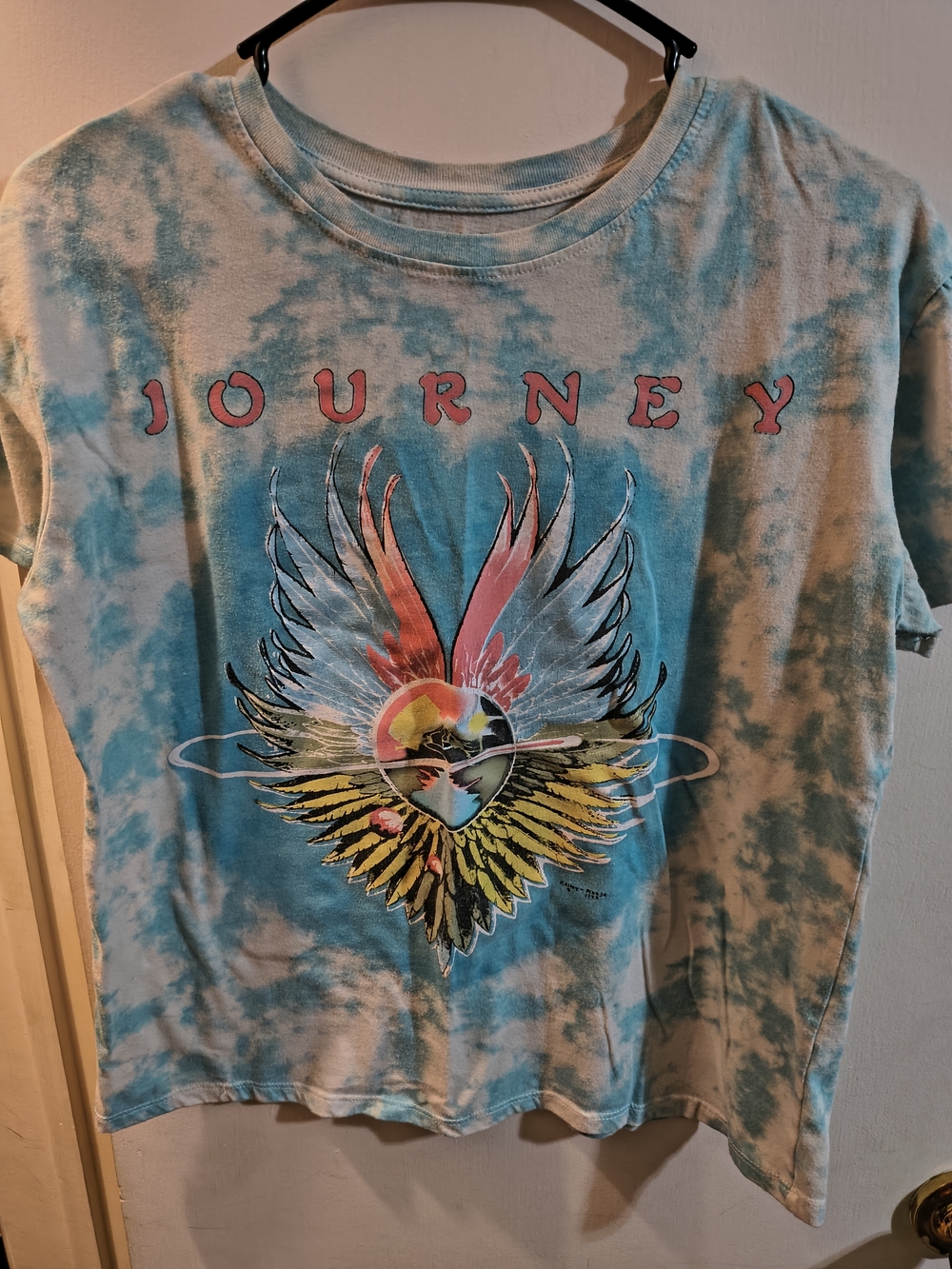Journey Tie-Dye Short Sleeve Tee - Blue/Teal